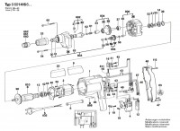 Bosch 0 601 416 642 GSR 6-16 TE Drill Screwdriver 240 V / GB Spare Parts GSR6-16TE